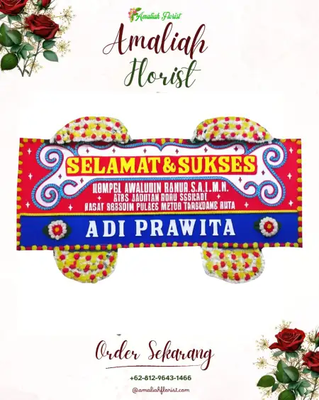 Papan Bunga Ucapan Selamat Bakungan